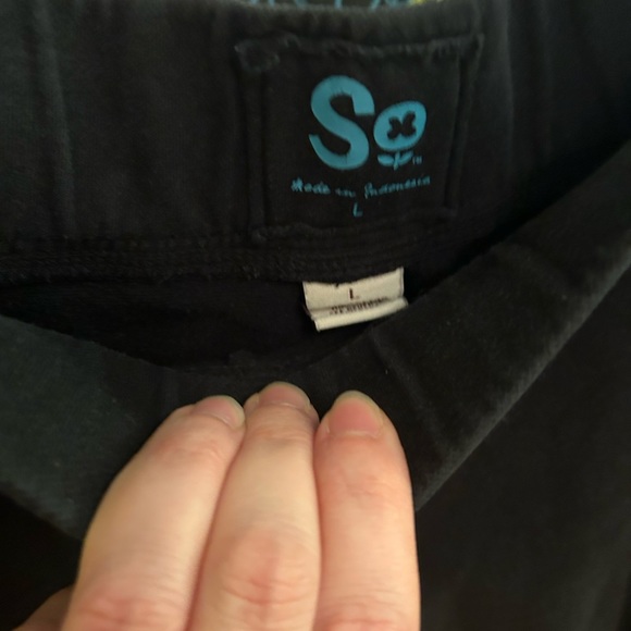 SO Brand Black Lounge Workout Pants - Picture 2 of 4